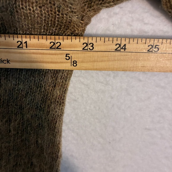 Vtg 60s Brent Montgomery Ward Wool Mohair Sweater Mens XL Fuzzy Grunge Cobain - Picture 6 of 8